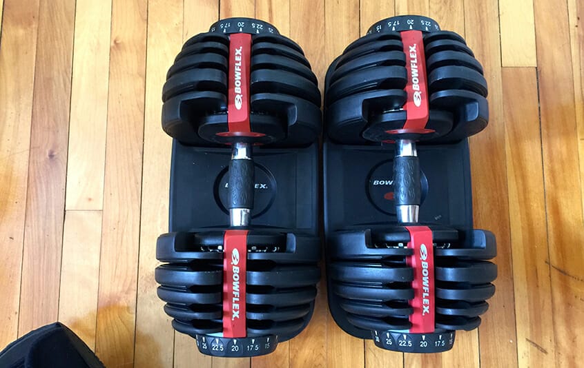 I can't hit the gym while I recovery, so I picked up these babies. Highly recommended, though they'll set you back a bit!